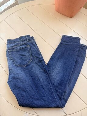 Marc By Marc Jacobs Women's Straight Leg Jeans in Dark Blue Wash